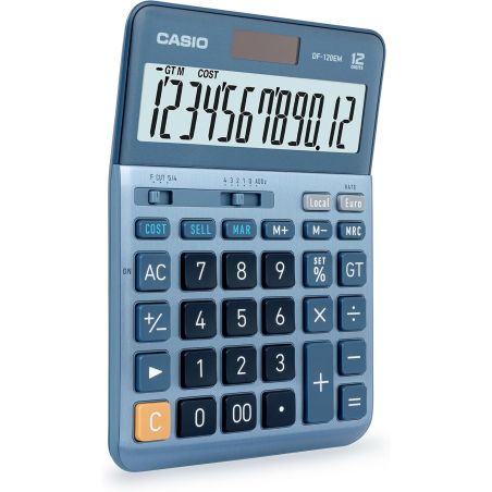 Casio Calculatrice de bureau DF120EM